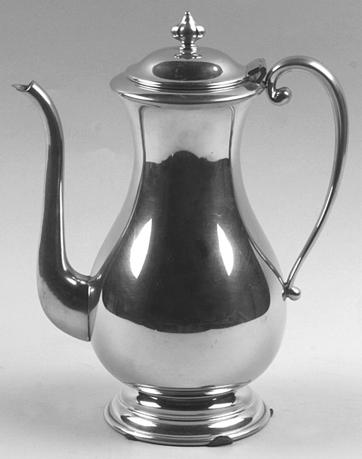602 (Pewter, Hollowware) Coffee Pot by Kirk Stieff-1