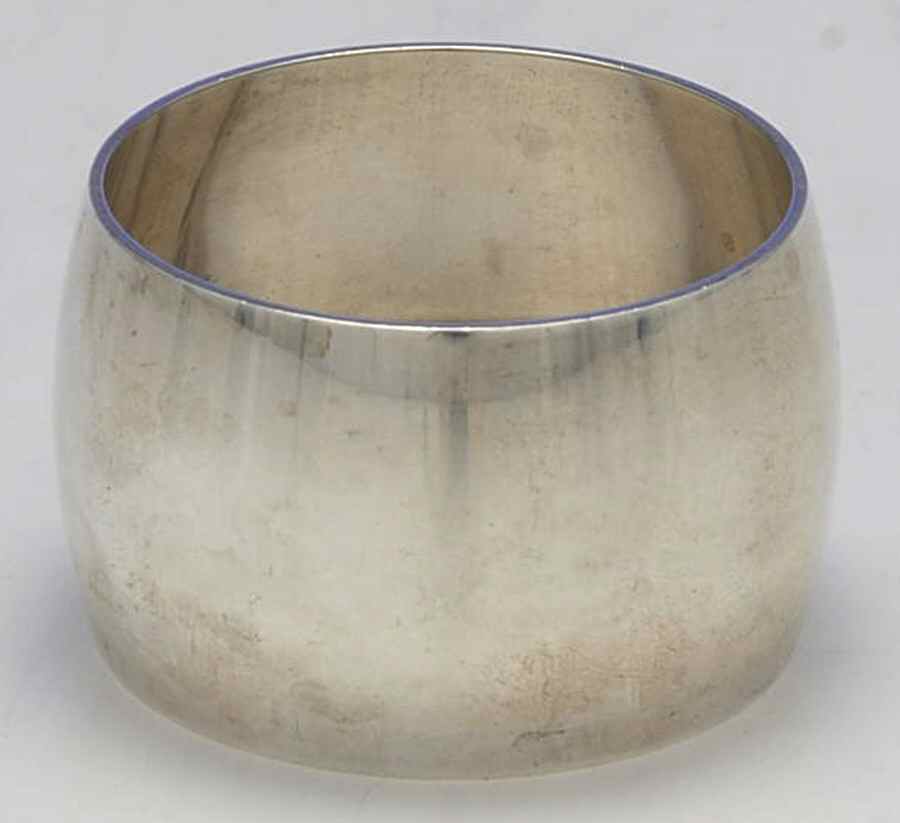 18 (Sterling, Hollowware) Napkin Ring by Kirk Stieff-1