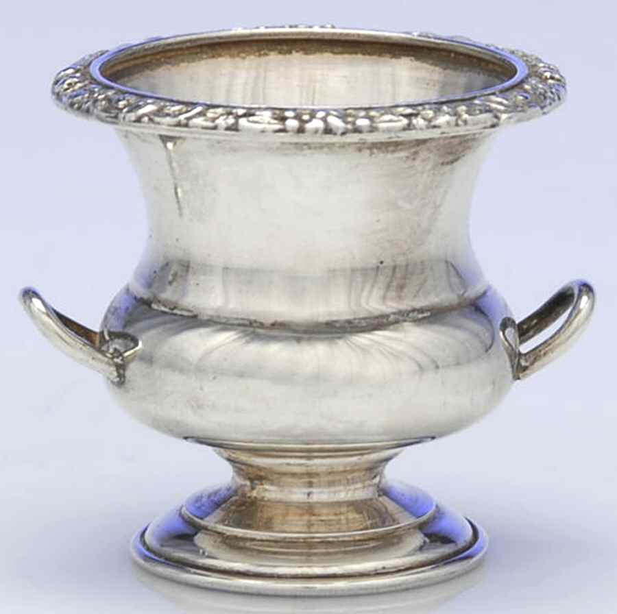154 (Sterling, Hollowware) Toothpick Holder by Kirk Stieff-1