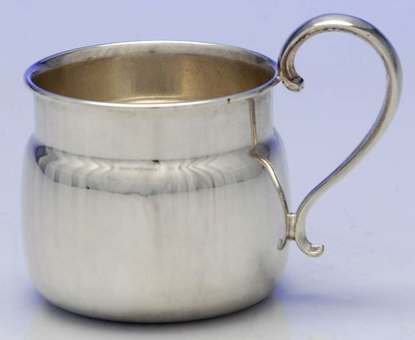 251 (Pewter, Hollowware) Baby Cup by Kirk Stieff-1