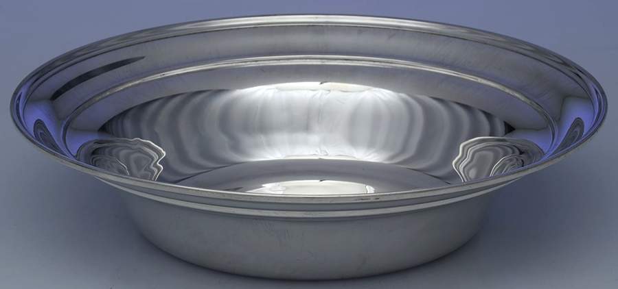 021 (Sterling, Hollowware) 10" Round Vegetable Bowl by Kirk Stieff-1