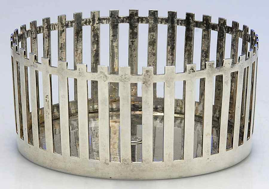 19851 (Sterling, Hollowware) Wine Bottle Coaster by Koch & Bergfeld-1