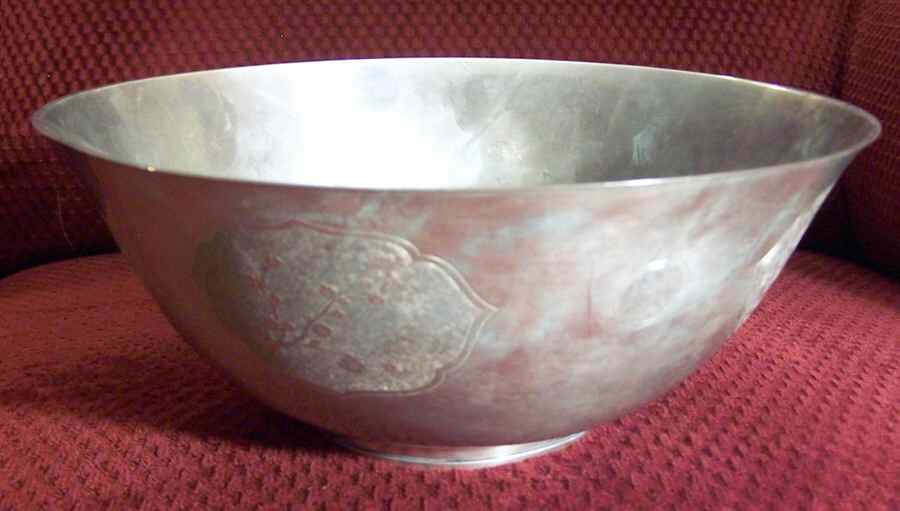 Four Seasons (Sterling, Hollowware) 9" Round Bowl by Kirk Stieff-1