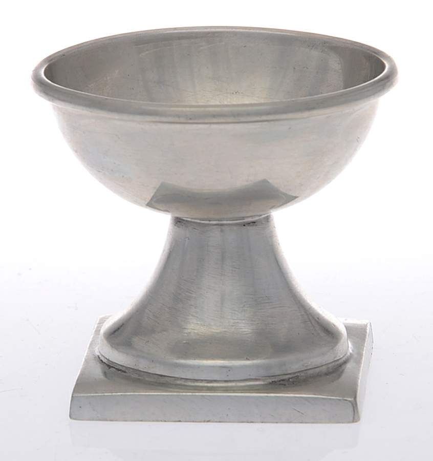 Williamsburg (Pewter, Hollowware) Master Open Salt by Kirk Stieff-1