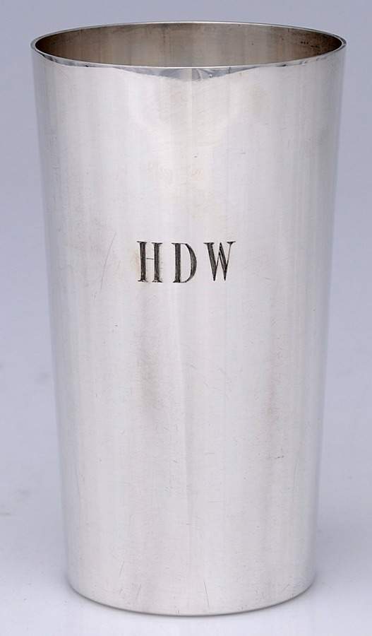 295A (Sterling, Hollowware) 12 Oz Tumbler by Kirk Stieff-1