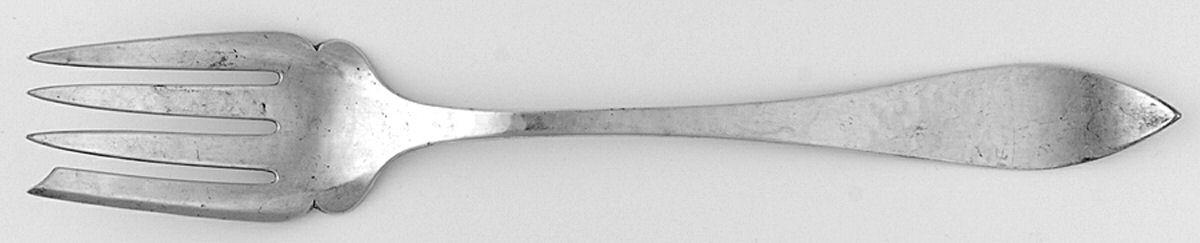 KAV5 (Sterling) Solid Serving Fork by Kalo Shop-1