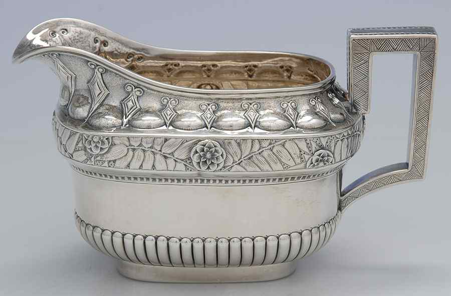 445 (Sterling, Hollowware) Creamer by Kennard & Jenks-1