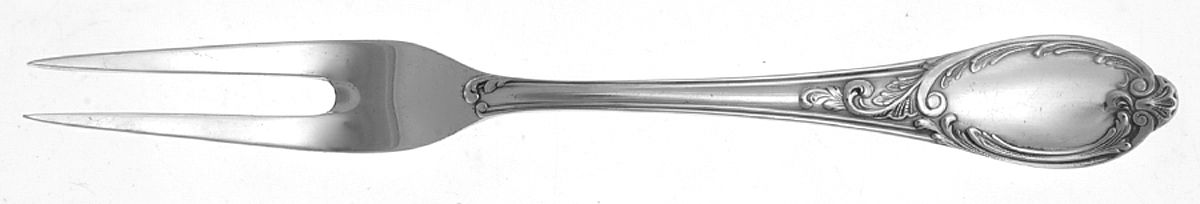 Rokoko (Sterling) Snail Fork by Koch & Bergfeld-1