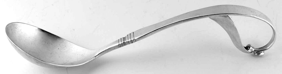 KLF1 (Sterling) Solid Gravy Ladle by Karl F Leinonen-1