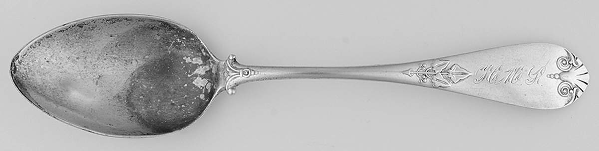 Ivy (Coin) Tablespoon (Serving Spoon) by Knowles & Ladd-1