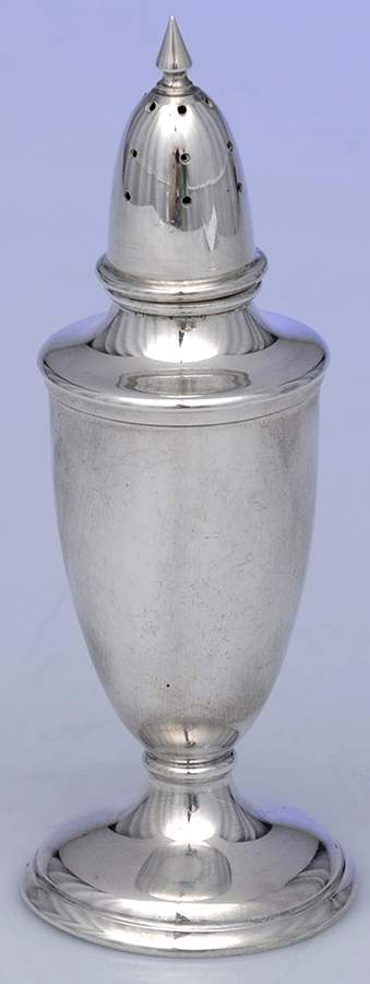 H51-H100 (Sterling, Hollowware) Pepper Shaker by Kirk Stieff-1