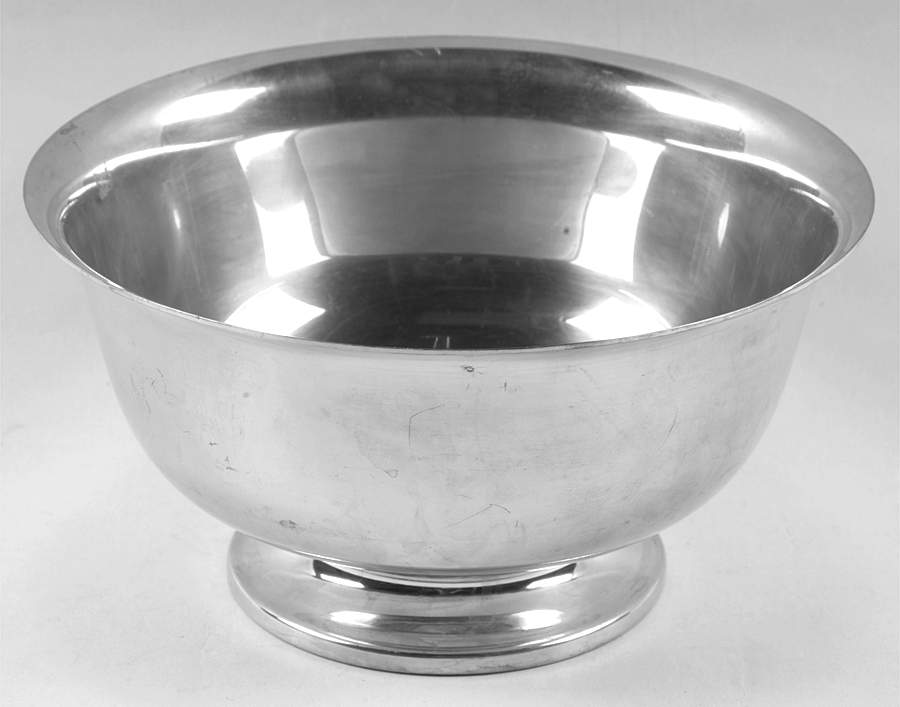 Paul Revere Bowls (Pewter, Hollowware) 9" Paul Revere Bowl by Kirk Stieff-1