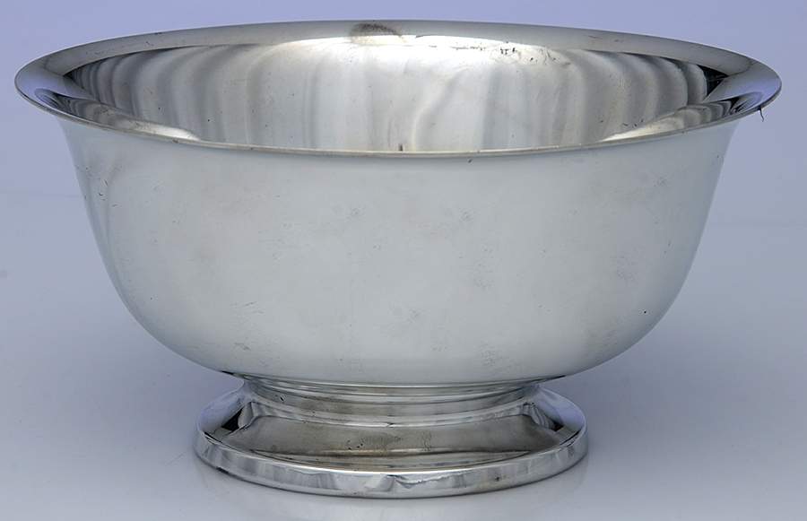 Paul Revere Bowls (Pewter, Hollowware) 7" Paul Revere Bowl by Kirk Stieff-1