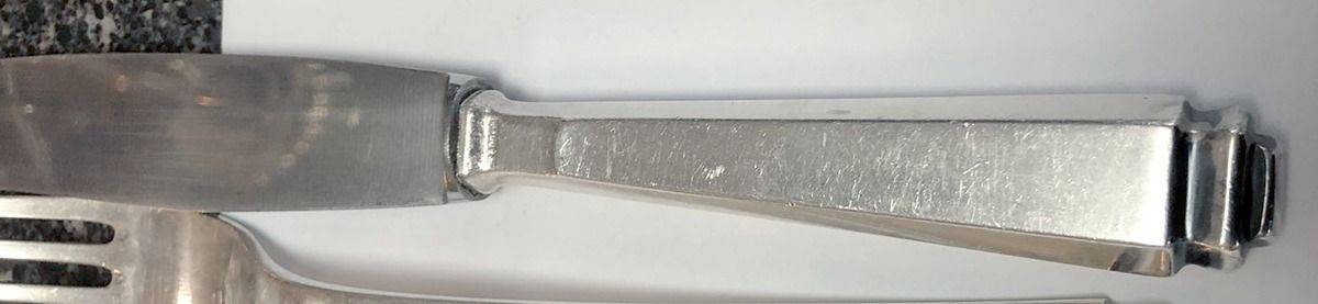 KBE9 (Sterling) Modern Hollow Knife by Koch & Bergfeld-1