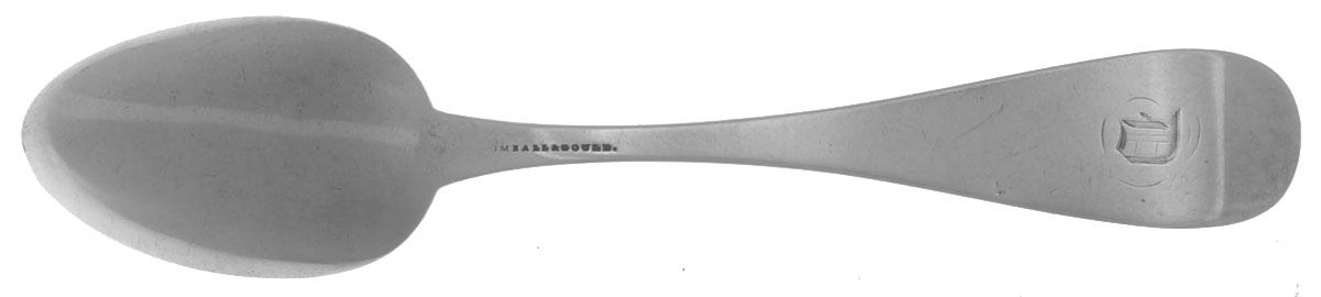Coin Silver Flatware Teaspoon by Kimball and Gould-2