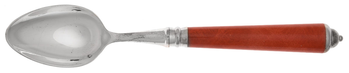 Monaco-Coral (Silverplate) Place/Oval Soup Spoon by Laure Japy-1
