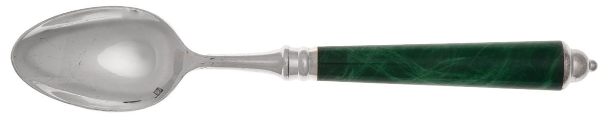 Monaco-Green (Silverplate) Teaspoon by Laure Japy-1