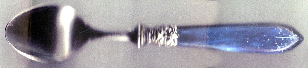 Seychilles-Blue (Stainless) Teaspoon by Laure Japy-1
