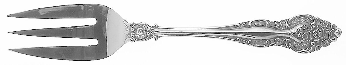 Crown Royale (Stainless) Medium Solid Cold Meat Serving Fork by Lifetime-1