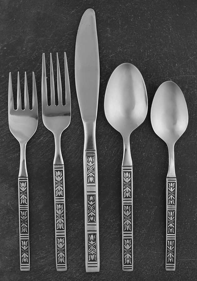 LCU11 (STAINLESS) 4 Piece Place Setting by Lifetime-1