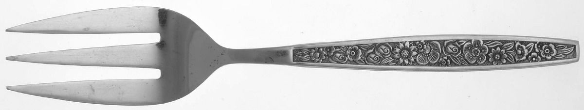 LCU19 (Stainless) Medium Solid Cold Meat Serving Fork by Lifetime-1