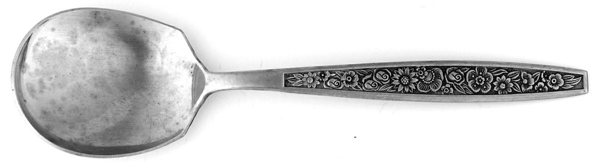 LCU19 (Stainless) Solid Smooth Casserole Spoon by Lifetime-1