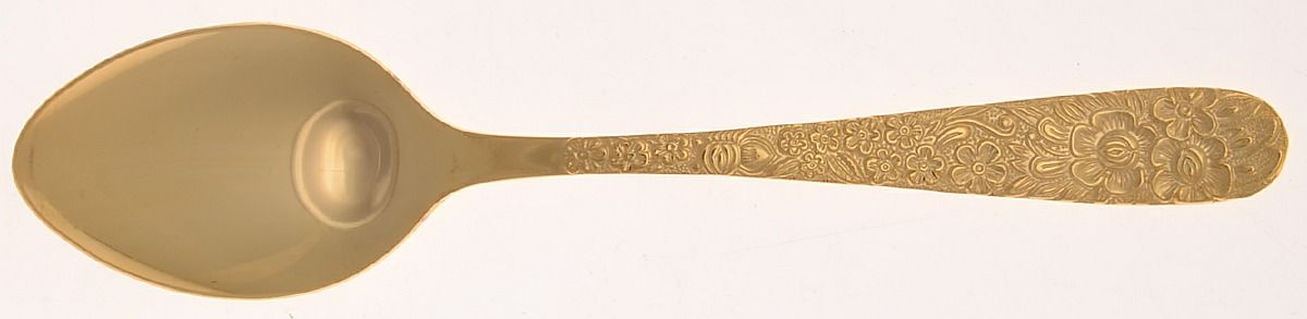 LCU23 (Gold Electroplate) Teaspoon by Lifetime-1