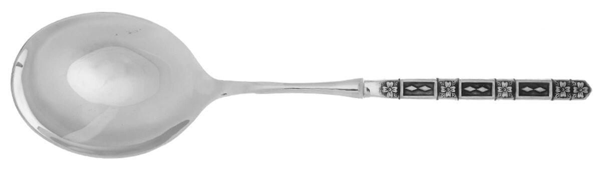 LCU38 (STAINLESS) Casserole Spoon with Smooth Stainless Bowl HC by Lifetime-1