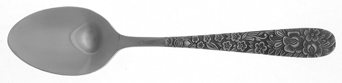 Floral Garden (Stainless) Place/Oval Soup Spoon by Lifetime-1