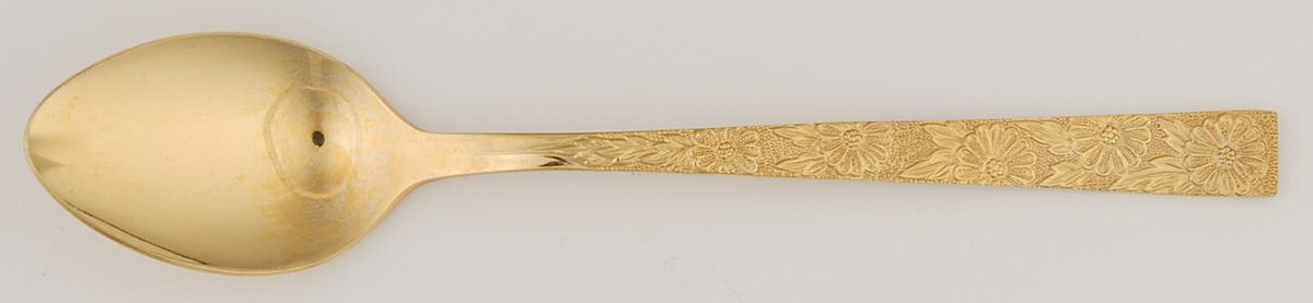 Carlotta (Gold Electroplate) Teaspoon by Lifetime-1