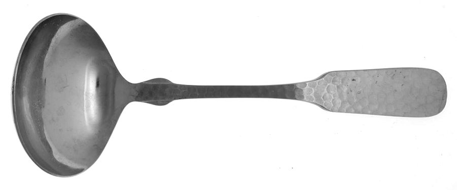 LCU49 (STAINLESS) Solid Gravy Ladle by Lifetime-1