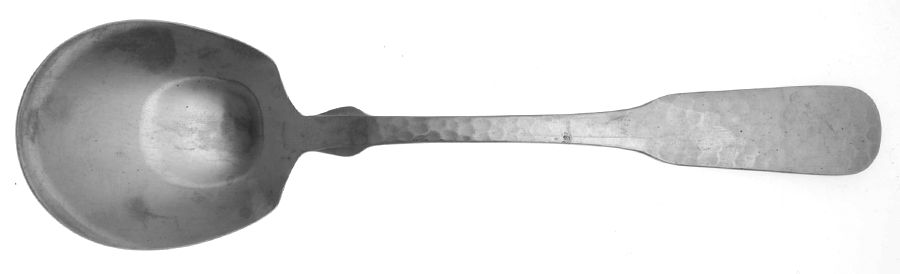 LCU49 (STAINLESS) Solid Smooth Casserole Spoon by Lifetime-1