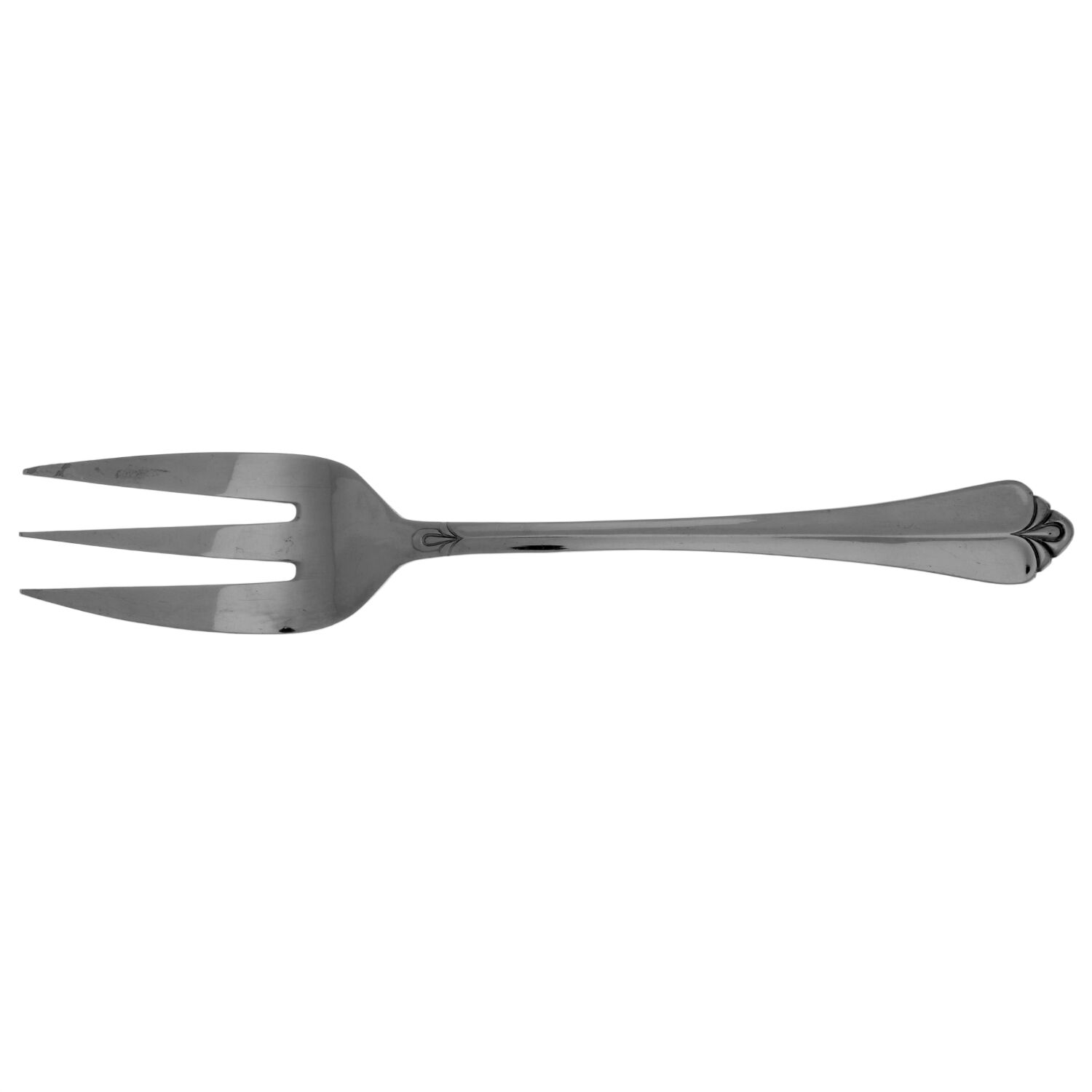 LCU6 (STAINLESS) Medium Solid Cold Meat Serving Fork by Lifetime-1