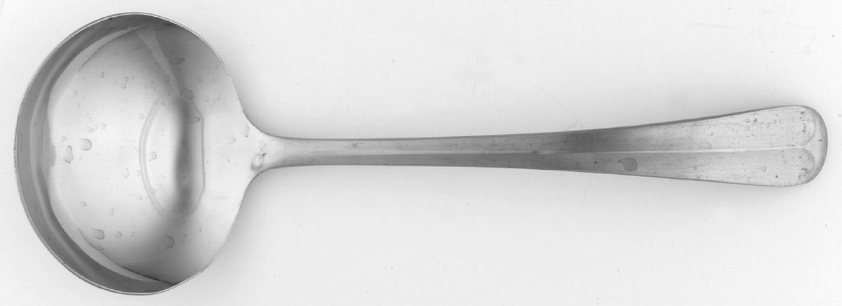 Oyster Bay (Stainless) Solid Gravy Ladle by Lifetime-1