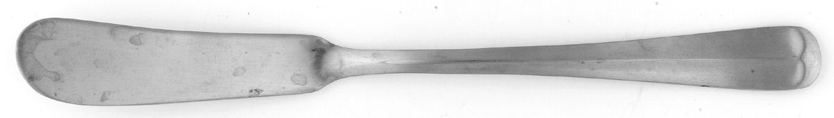 Oyster Bay (Stainless) Flat Handle Master Butter Knife by Lifetime-1
