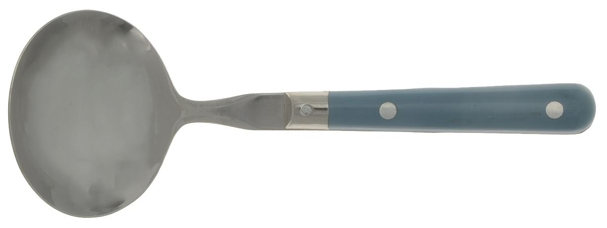 Paris Splendor-Light Blue (Stainless) Solid Gravy Ladle by Lifetime-1