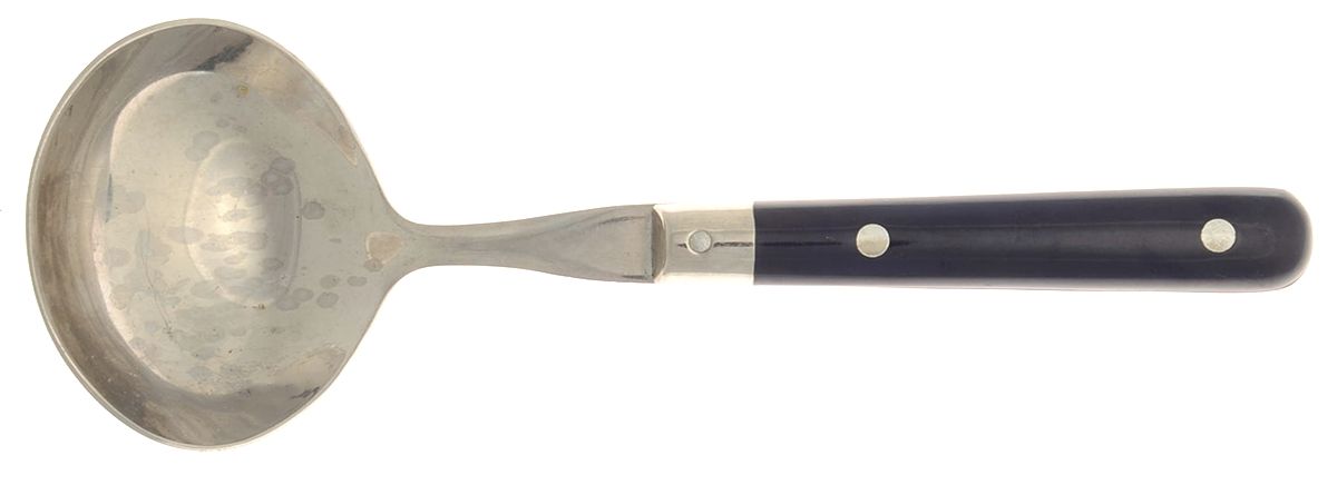 Paris Splendor-Dark Blue (Stainless) Solid Gravy Ladle by Lifetime-1