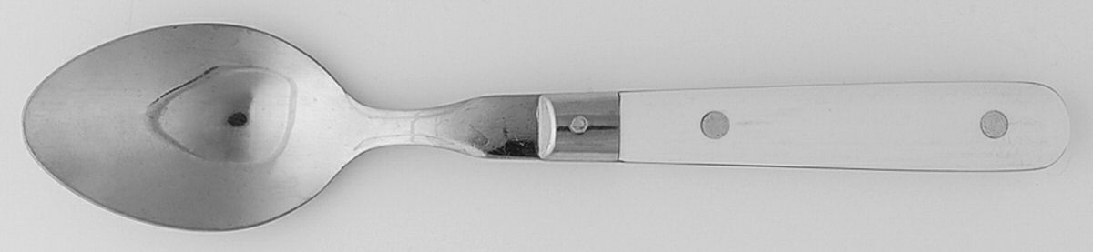Paris Splendor-White (Stainless) Place/Oval Soup Spoon by Lifetime-1