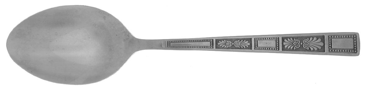 Silver Leaves (Stainless Dessert/Oval Soup Spoon by Lifetime-1