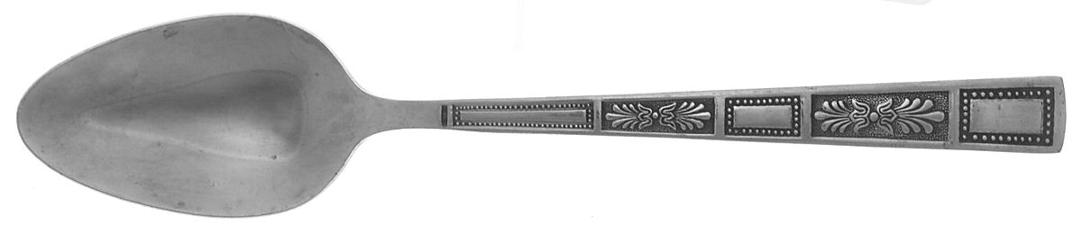 Silver Leaves (Stainless Place/Oval Soup Spoon by Lifetime-1