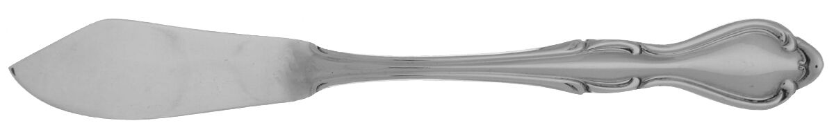 Exeter (Stainless) Flat Handle Master Butter Knife by Leonard Silver Mfg Co-1