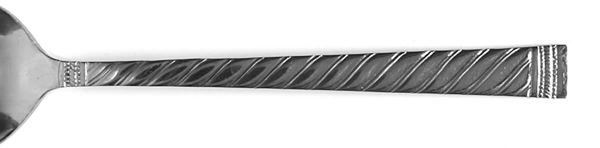 Gadroon (Stainless) Place/Oval Soup Spoon by Leonard Silver Mfg Co-1
