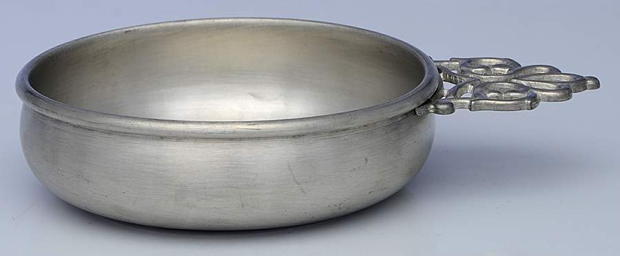 Pewter Hollowware 4" Porringer by Leonard Silver Mfg Co-1