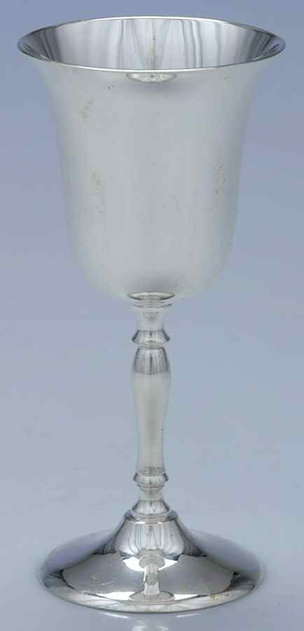 Silverplate Hollowware Silverplate Wine Goblet by Leonard Silver Mfg Co-1