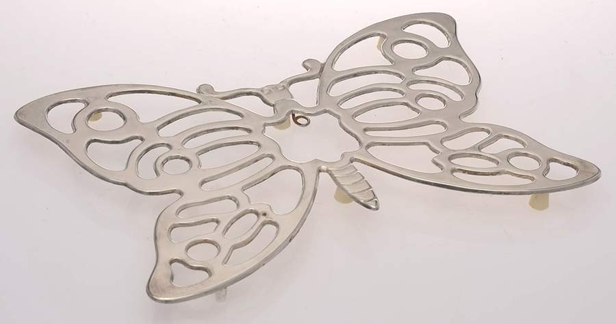 Silverplate Hollowware Trivet by Leonard Silver Mfg Co-1