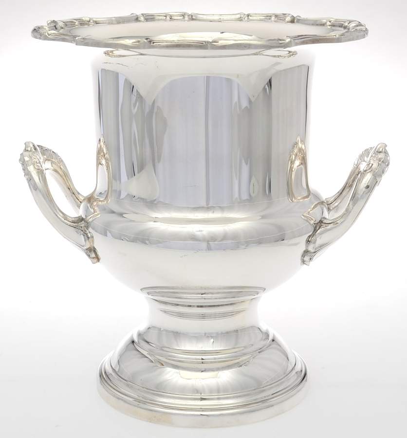 Silverplate Hollowware Champagne/Wine Cooler by Leonard Silver Mfg Co-1