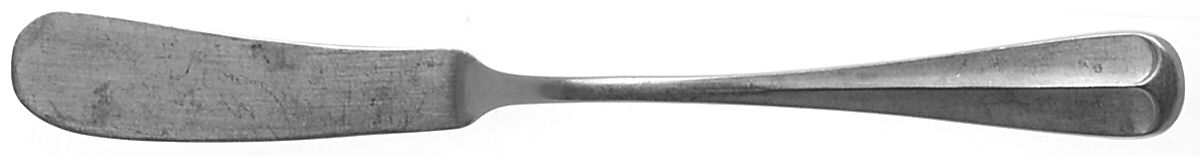 Old Rockport (Stainless) Flat Handle Master Butter Knife by Leonard Silver Mfg Co-1