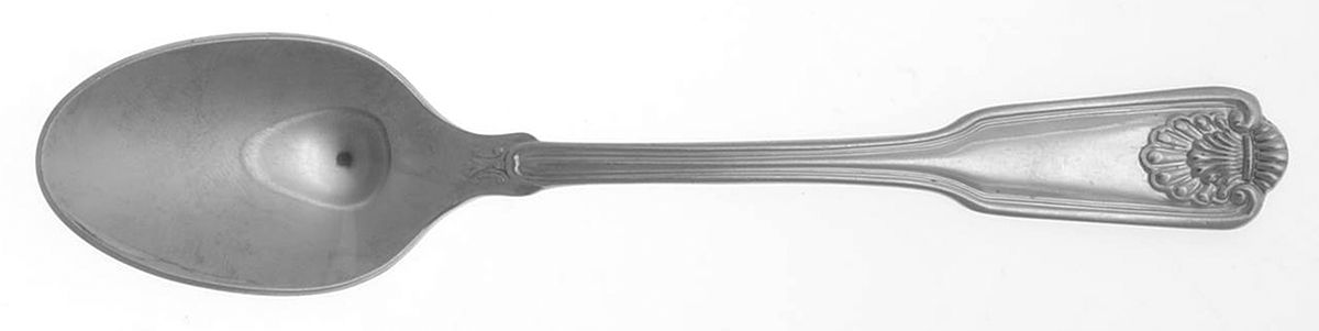 Sheffield Shell (Stainless) Teaspoon by Leonard Silver Mfg Co-1