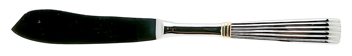 Citation Gold (Stainless, Gold Accent) Hollow Handle Master Butter Knife by Lenox-1