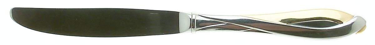 Debut Gold (Stainless, Gold Accent) Modern Hollow Knife by Lenox-1